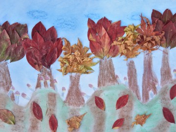 Igor Kolasa, „Grzybobranie”, Szkoła Podstawowa im. Marii Konopnickiej w Lipinach, 